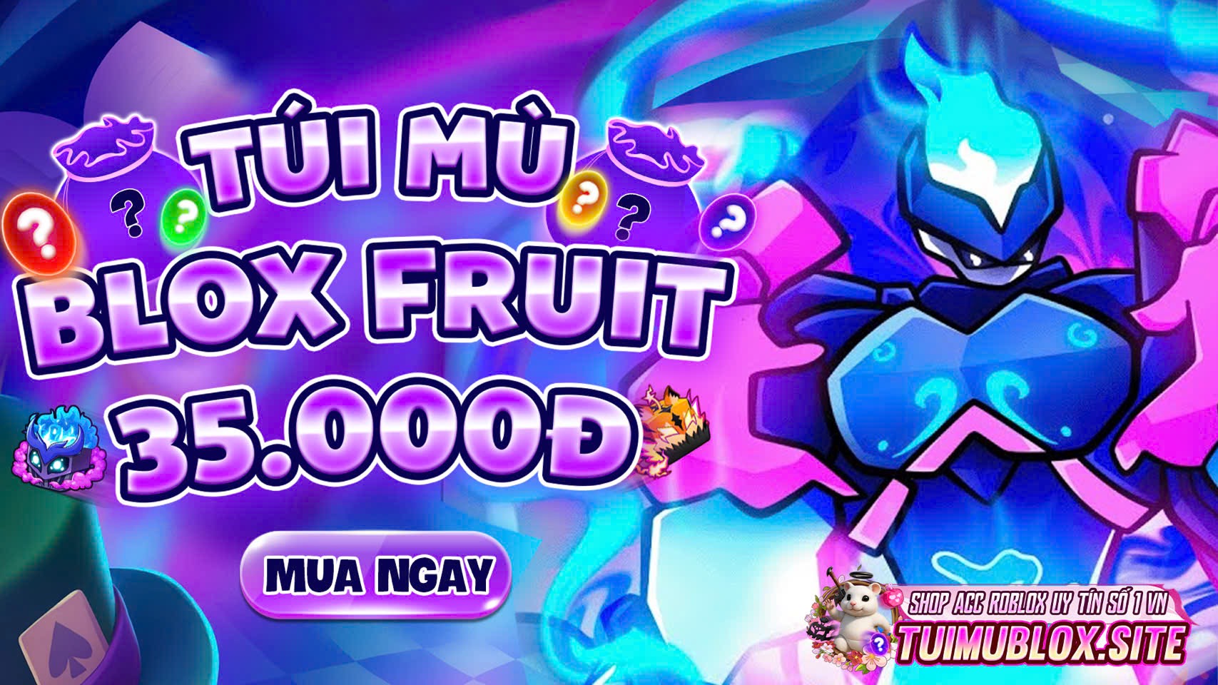 Túi Mù Blox Fruit 35k